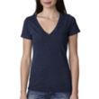 Next Level Ladies' Triblend Deep V-Neck Tee | https://www.bestnamebadges.com