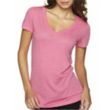 Next Level Ladies' Triblend Deep V-Neck Tee | https://www.bestnamebadges.com