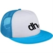 Flat Bill Trucker Cap | https://www.bestnamebadges.com