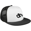 Flat Bill Trucker Cap | https://www.bestnamebadges.com