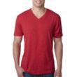 Next Level Men's Tri-Blend V-Neck Tee | https://www.bestnamebadges.com