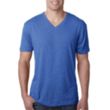 Next Level Men's Tri-Blend V-Neck Tee | https://www.bestnamebadges.com