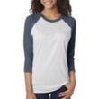 Next Level Unisex Triblend 3/4 Sleeve Raglan Tee | https://www.bestnamebadges.com