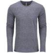 Next Level Men's Tri-Blend Long-Sleeve Crew Neck Tee | https://www.bestnamebadges.com