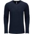Next Level Men's Tri-Blend Long-Sleeve Crew Neck Tee | https://www.bestnamebadges.com
