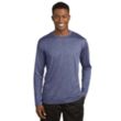 Sport-Tek Long Sleeve Heather Contender Tee | https://www.bestnamebadges.com