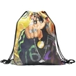 RUSH - Drawstring Backpack full color sublimated cinch bag | https://www.bestnamebadges.com