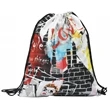 RUSH - Drawstring Backpack full color sublimated cinch bag | https://www.bestnamebadges.com