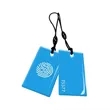 Epoxy Smart NFC Card with Keychain | https://www.bestnamebadges.com