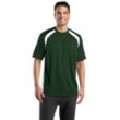 Sport-Tek Colorblock Raglan Jersey - Dark/All | https://www.bestnamebadges.com