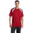 Sport-Tek Colorblock Raglan Jersey - Dark/All | https://www.bestnamebadges.com