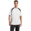 Sport-Tek Colorblock Raglan Jersey - Dark/All | https://www.bestnamebadges.com