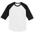 Sport-Tek Colorblock Raglan Jersey - Dark/All | https://www.bestnamebadges.com