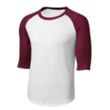 Sport-Tek Colorblock Raglan Jersey - Dark/All | https://www.bestnamebadges.com