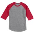 Sport-Tek Colorblock Raglan Jersey - Dark/All | https://www.bestnamebadges.com