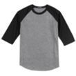 Sport-Tek Colorblock Raglan Jersey - Dark/All | https://www.bestnamebadges.com