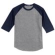 Sport-Tek Colorblock Raglan Jersey - Dark/All | https://www.bestnamebadges.com