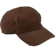 Distressed Chino Cap | https://www.bestnamebadges.com