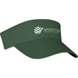 Cotton Twill Visor - Silkscreen | https://www.bestnamebadges.com