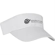 Cotton Twill Visor - Silkscreen | https://www.bestnamebadges.com