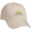 Cotton Chino Unstructured Cap | https://www.bestnamebadges.com