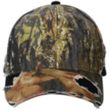 Camo Cap With Fray | https://www.bestnamebadges.com