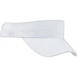 Big Accessories Mesh Sport Visor - Dark/All | https://www.bestnamebadges.com