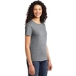 Port & Company Ladies Essential T-Shirt - Light/Heather | https://www.bestnamebadges.com