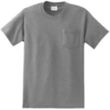 Port & Company Essential T-Shirt - Light/Heather | https://www.bestnamebadges.com