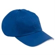 6-Panel Unstructured Sandwich Cap - Dark/All | https://www.bestnamebadges.com