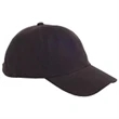 6-Panel Brushed Twill Unstructured Cap - Dark/All | https://www.bestnamebadges.com