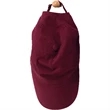 6-Panel Brushed Twill Unstructured Cap - Dark/All | https://www.bestnamebadges.com