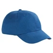 6-Panel Brushed Twill Structured Cap - Dark/All | https://www.bestnamebadges.com