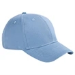 6-Panel Brushed Twill Structured Cap - Dark/All | https://www.bestnamebadges.com