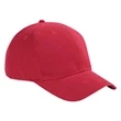 6-Panel Brushed Twill Structured Cap - Dark/All | https://www.bestnamebadges.com