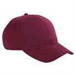 6-Panel Brushed Twill Structured Cap - Dark/All | https://www.bestnamebadges.com