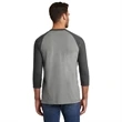 New Era Sueded Cotton 3/4-Sleeve Baseball Raglan Tee | https://www.bestnamebadges.com