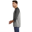 New Era Sueded Cotton 3/4-Sleeve Baseball Raglan Tee | https://www.bestnamebadges.com