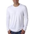 Next Level Men's Cotton Long-Sleeve Crew | https://www.bestnamebadges.com