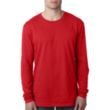 Next Level Men's Cotton Long-Sleeve Crew | https://www.bestnamebadges.com