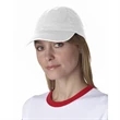 Bayside Washed Chino Twill Unstructured Cap | https://www.bestnamebadges.com