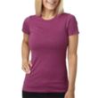 Next Level Ladies' CVC Crew Neck Tee | https://www.bestnamebadges.com