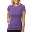 Next Level Ladies' CVC Crew Neck Tee | https://www.bestnamebadges.com