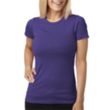 Next Level Ladies' CVC Crew Neck Tee | https://www.bestnamebadges.com
