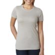 Next Level Ladies' CVC Crew Neck Tee | https://www.bestnamebadges.com