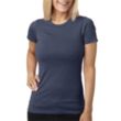 Next Level Ladies' CVC Crew Neck Tee | https://www.bestnamebadges.com