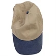Authentic Pigment Pigment-Dyed Baseball Cap - Dark/All | https://www.bestnamebadges.com