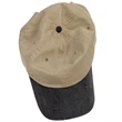 Authentic Pigment Pigment-Dyed Baseball Cap - Dark/All | https://www.bestnamebadges.com