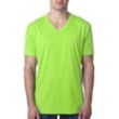 Next Level Men's CVC V-Neck Tee | https://www.bestnamebadges.com