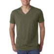 Next Level Men's CVC V-Neck Tee | https://www.bestnamebadges.com